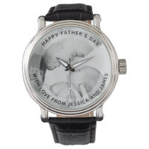 Personalized photo watch with custom message Personalized photo watch with custom message