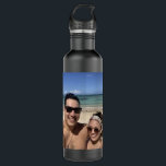 PERSONALIZED PHOTO water bottle<br><div class="desc">This PERSONALIZED PHOTO water bottle has a picture with names and a date for you to change to your own! It's easy to add your own photo,  names,  date,  etc.,  or add other information. You can also change the font,  font color,  etc.</div>