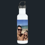 PERSONALIZED PHOTO water bottle<br><div class="desc">This PERSONALIZED PHOTO water bottle has a picture with names and a date for you to change to your own! It's easy to add your own photo,  names,  date,  etc.,  or add other information. You can also change the font,  font color,  etc.</div>