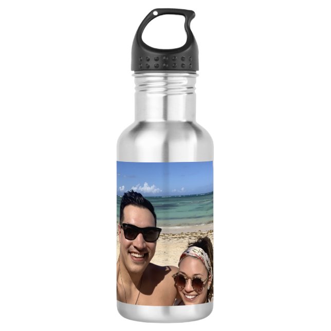 PERSONALIZED PHOTO water bottle (Front)