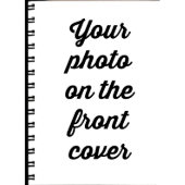 Personalized Photo Web Password Address Book (Front)
