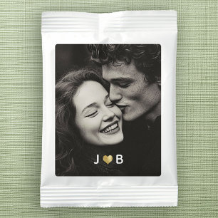 Personalized Photo Wedding Custom Initials Guest Margarita Drink Mix