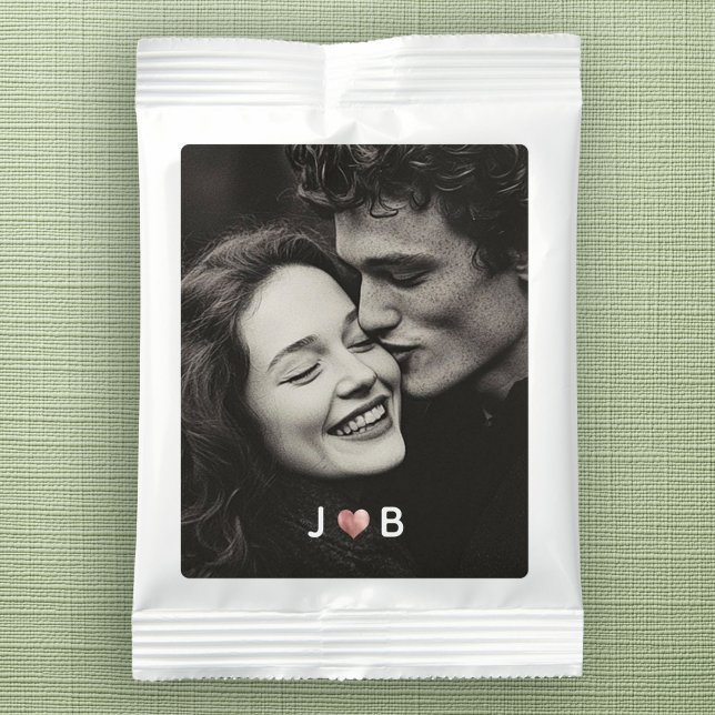 Personalized Photo Wedding Custom Initials Guest Margarita Drink Mix (Creator Uploaded)