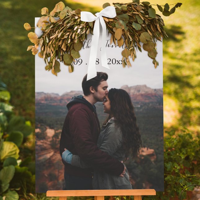 Personalized Photo Wedding Event Foam Board (Creator Uploaded)