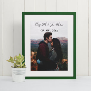 Personalized Photo Wedding Event Holder