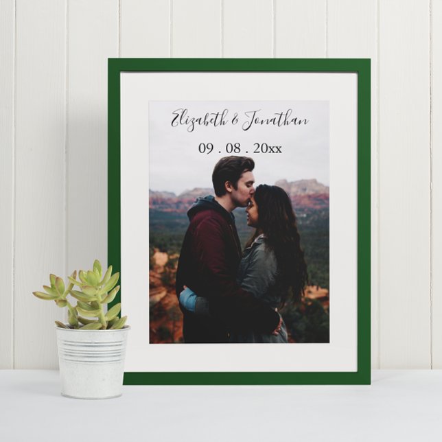 Personalized Photo Wedding Event Holder (Creator Uploaded)