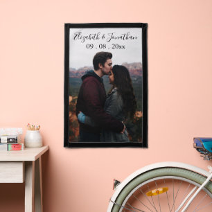 Personalized Photo Wedding Event Pennant