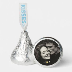 Personalized Photo Wedding Guest Monogram Hershey®'s Kisses®