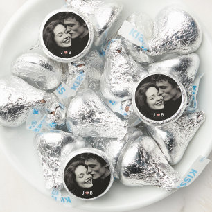 Personalized Photo Wedding Guest Monogram Hershey®'s Kisses®