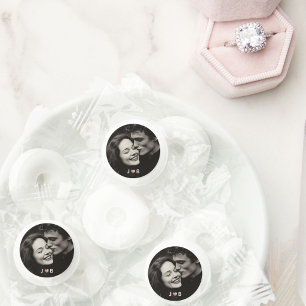 Personalized Photo Wedding Guest Monogram Life Saver® Mints