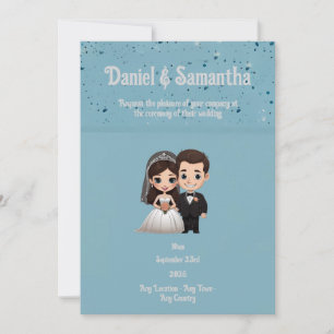Personalized Photo Wedding Invitation