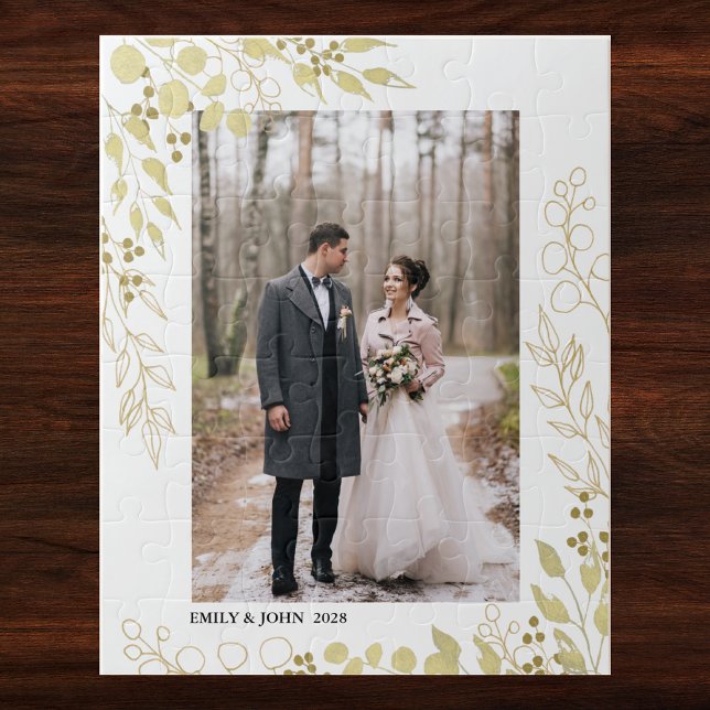 Personalized Photo Wedding Jigsaw Puzzle (Creator Uploaded)