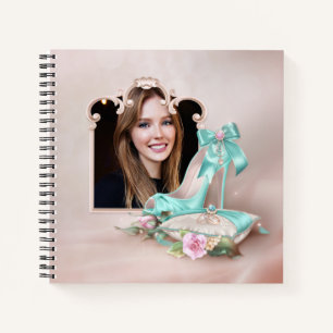Personalized Photo Wedding Spiral Notebook