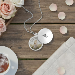 Personalized Photo Will You Marry Me Locket Necklace