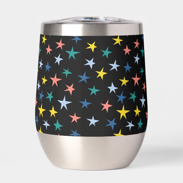 Personalized Photo Wine Tumbler (Front)