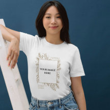 Personalized Photo Womens TShirt Template