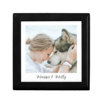 Personalized Photo Wood Keepsake Box