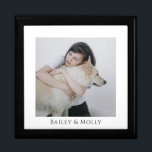 Personalized Photo Wood Keepsake Box<br><div class="desc">A sweet personalized photo wood lacquered keepsake box. Replace this photo with your own favorite photo of any kind.</div>