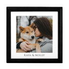 Personalized Photo Wood Keepsake Box