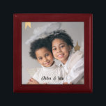 Personalized Photo Wood Photo Jewelry Keepsake Box<br><div class="desc">An adorable personalized keepsake. Add a photo of a anyone,  family,  pet,  or anyone you love to this keepsake or gift box. Ceramic tile lid. You may also get it as a framed wall tile.</div>