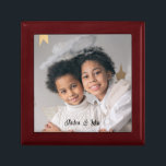 Personalized Photo Wood Photo Jewelry Keepsake Box<br><div class="desc">An adorable personalized keepsake. Add a photo of a anyone,  family,  pet,  or anyone you love to this keepsake or gift box. Ceramic tile lid. You may also get it as a framed wall tile.</div>