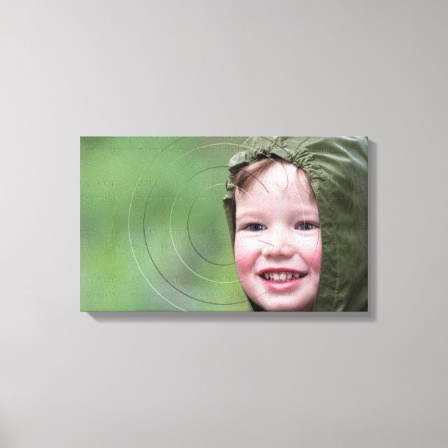Personalized Photo Wrapped Canvas | Kids (Front)