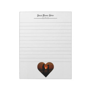 Personalized Photo Writing Pad With Lines