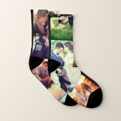 Personalized photo x8 or 4 socks