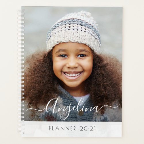 personalized photo yearly planner