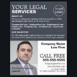 Personalized Photograph Legal Services Advertising Flyer<br><div class="desc">Personalized Photograph Legal Services Advertising Flyers By The Business Card Store.</div>