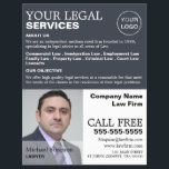 Personalized Photograph Legal Services Advertising Flyer<br><div class="desc">Personalized Photograph Legal Services Advertising Flyers By The Business Card Store.</div>