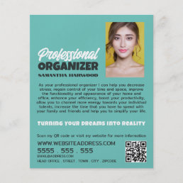 Personalized Photograph, Professional Organizer Flyer