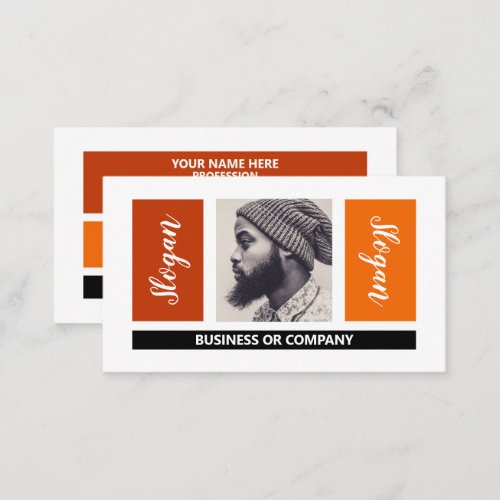 Personalized Photograph _ Retro Style Business Card