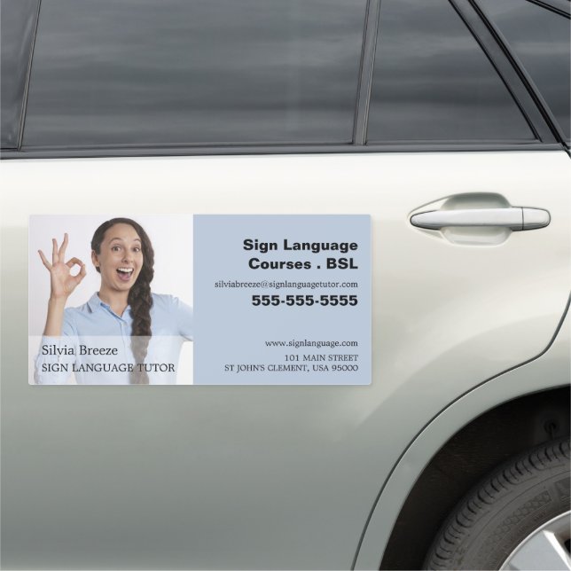 Personalized Photograph, Sign Language Tutor (In Situ)