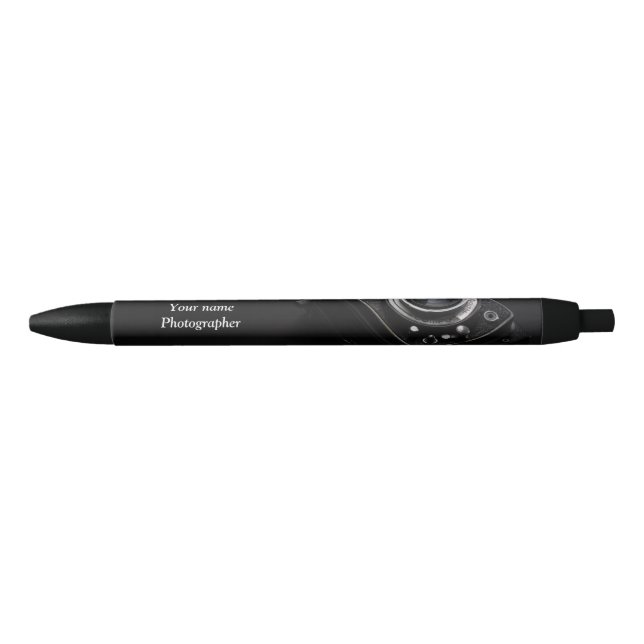 Personalized Photographer Camera Pen (Front)