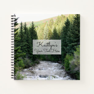 Personalized Photography One Photo Script Notebook