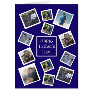 Personalized Photos Happy Father's Day Card
