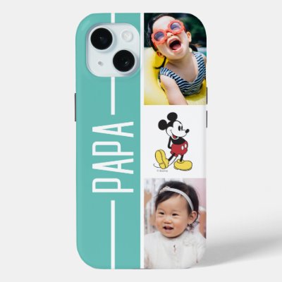 Personalized Photos | Mickey Mouse iPhone 15 Case