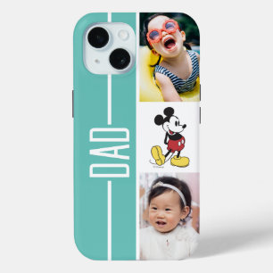 Personalized Photos   Mickey Mouse iPhone 15 Case