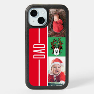 Personalized Photos   Mickey Mouse Reindeer iPhone 15 Case