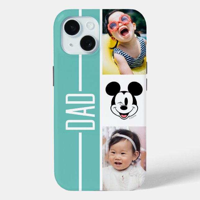Personalized Photos | Mickey Mouse Winking Case-Mate iPhone Case (Back)