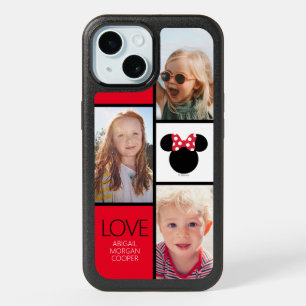 Personalized Photos   Minnie Mouse Bow iPhone 15 Case