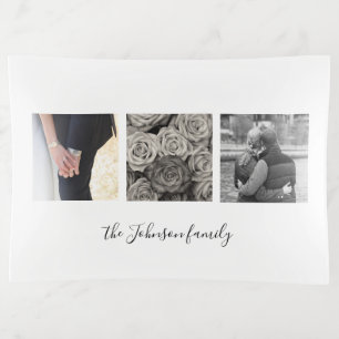 Personalized Photos with Text Trinket Tray