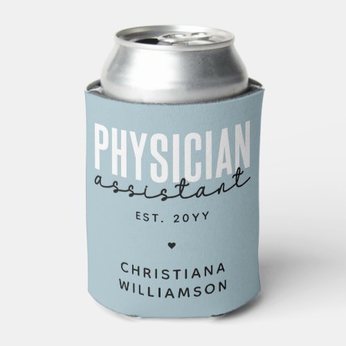 Personalized Physician Assistant PA Graduation Can Cooler