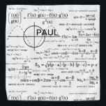 Personalized Physics Gifts for Physicists Bandana<br><div class="desc">Not sure what to get for the physics fan in your life? This is one great idea with a cool design of neat physics diagrams and formulas with a place for your personalization. Add name/initials/monograms or delete if desired or click the "Customize It" button to go to the design tool...</div>