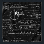 Personalized Physics Gifts for Physicists Bandana<br><div class="desc">Not sure what to get for the physics fan in your life? This is one great idea with a cool design of neat physics diagrams and formulas with a place for your personalization. Add name/initials/monograms or delete if desired or click the "Customize It" button to go to the design tool...</div>
