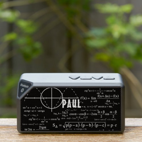 Personalized Physics Gifts for Physicists Bluetooth Speaker