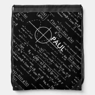 Personalized Physics Gifts for Physicists Drawstring Bag