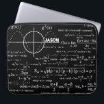 Personalized Physics Gifts for Physicists Laptop Sleeve<br><div class="desc">Physics / Physicists / Physics Teacher Gift / Physics Student Gift / Geek gift / Black Men's Personalized Name Initial Monogram Laptop Sleeve. To change the text, use the personalize option. For more extensive text changes such as changes to the font, font color, or text layout, choose the customize option....</div>