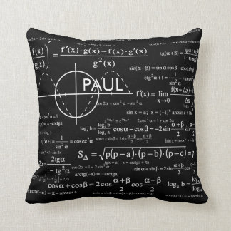 Personalized Physics Gifts for Physicists Throw Pillow